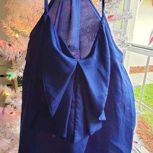 Charlotte russe ruffle tank top